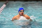 Swimming vs Bentley  Wheaton College Swimming vs Bentley. - Photo By: KEITH NORDSTROM : Wheaton, Swimming, Bentley